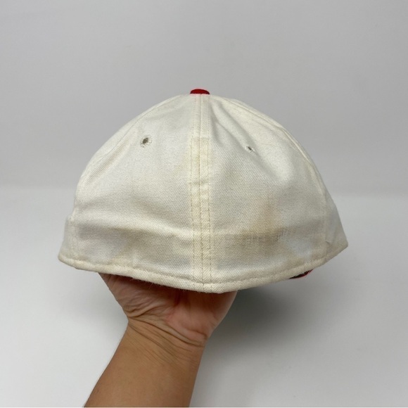 Vintage Kansas City Athletics Roman Pro Cooperstown Collection 6 7/8 Cap Hat - Picture 3 of 8